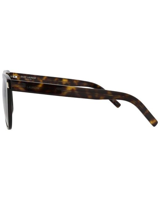 Saint Laurent Black Sl1Slim 59Mm Sunglasses