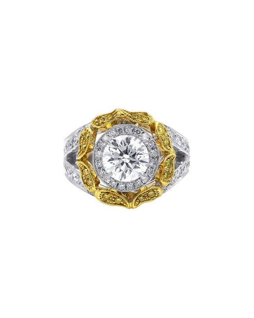 Diana M White Fine Jewelry 4.35 Ct. Tw. Diamond Half-Set Ring