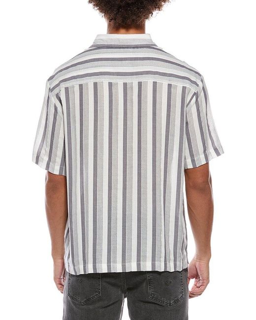 Sovereign Code White Stripe Shirt for men