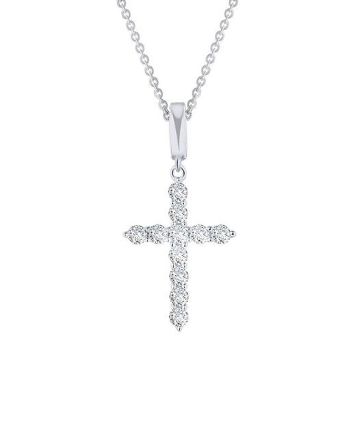 Diana M White 14K 1.00 Ct. Tw. Diamond Necklace