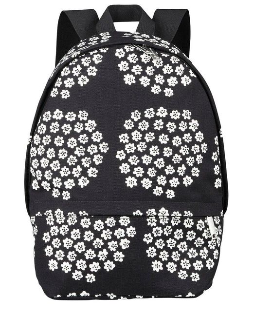 Marimekko Black Enni Puketti Backpack