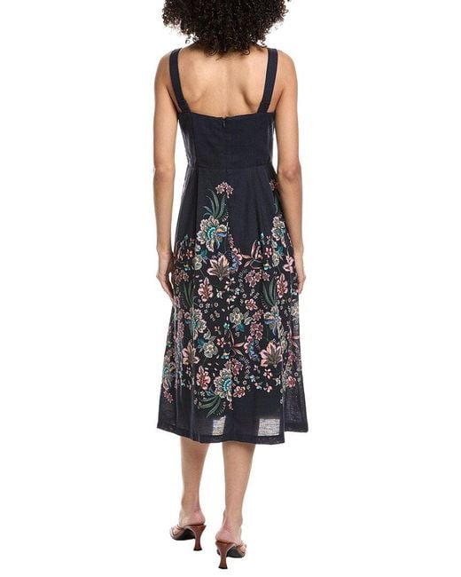 Julia Jordan Black Balboa Airwash Midi Dress