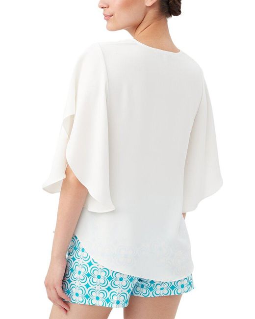 Trina Turk White Moore Top