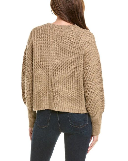 Splendid Natural Sarah Wool-blend Sweater