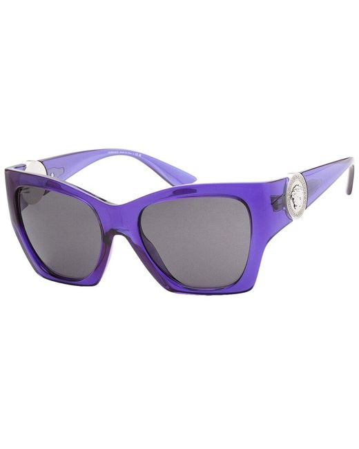 Versace Purple Ve4452 55mm Sunglasses