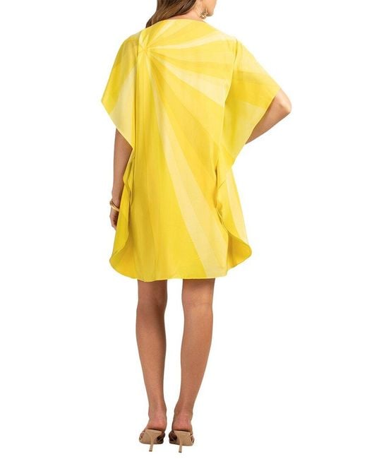 Trina Turk Yellow Global Dress