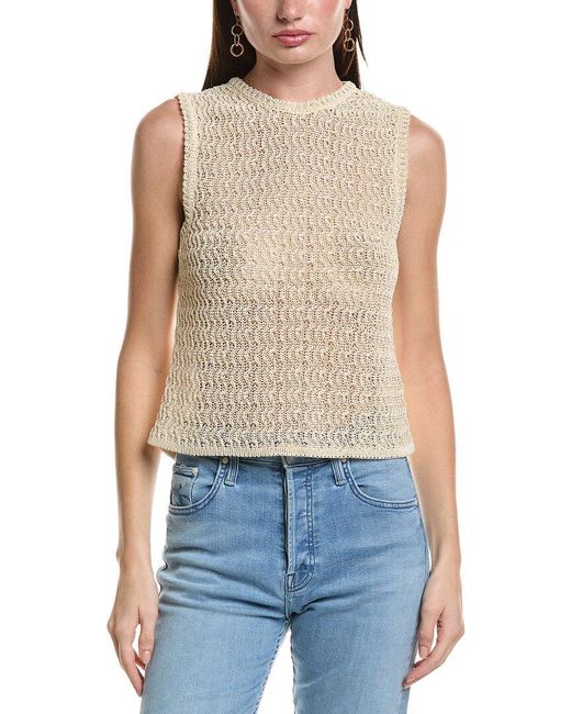 Ba&sh Blue Pira Top