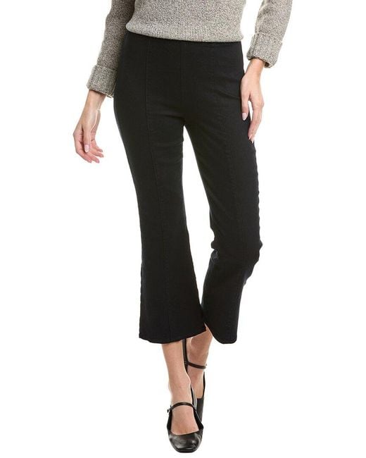 L'Agence Black Kayden Ultra High-Ris Pull-On Kick Flare Jean
