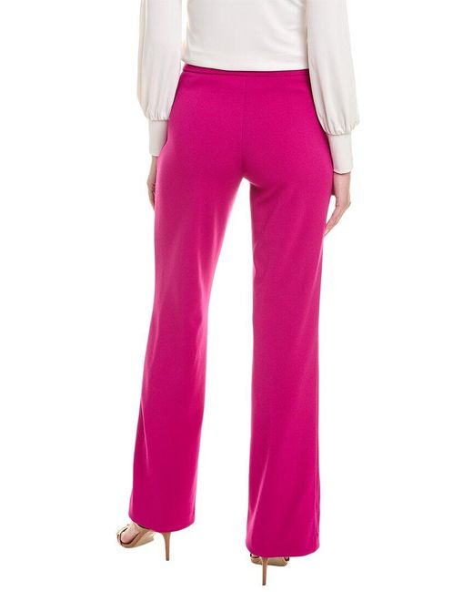 Joseph Ribkoff Pink Wide Leg Pant