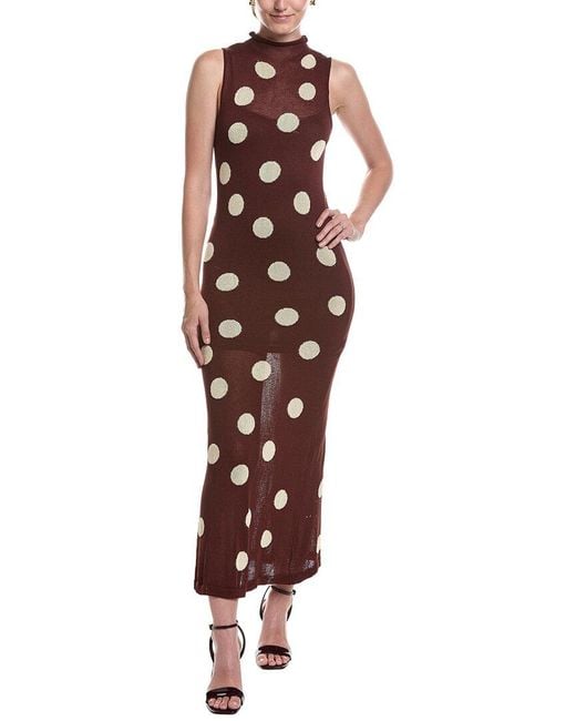 Moonsea Red Maxi Dress