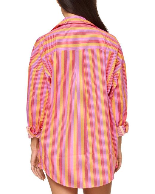 LSPACE Red Santa Cruz Tunic