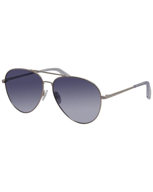 Rag & Bone Blue Aviator Gold Grey Sunglasses for men