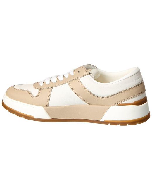 Max Mara White Chill Leather Sneaker