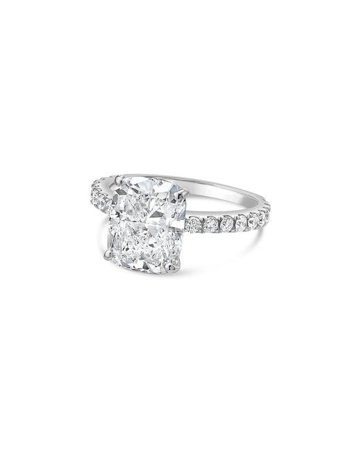 Diana M White Diana M. 18K 4.50 Ct. Tw. Lab-Grown Diamond Ring
