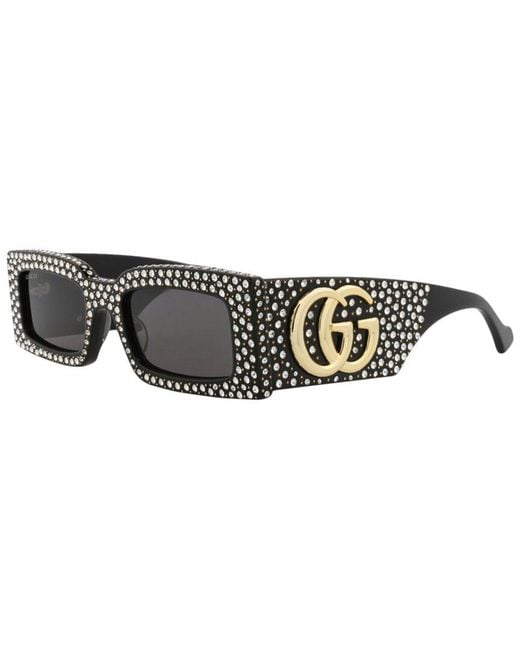 Gucci Black Gg1425S 53Mm Sunglasses