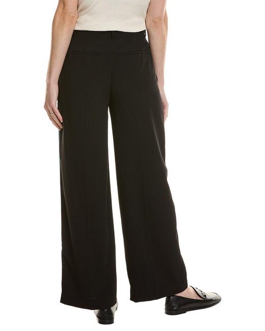 Reiss Black Isla Casual Trouser