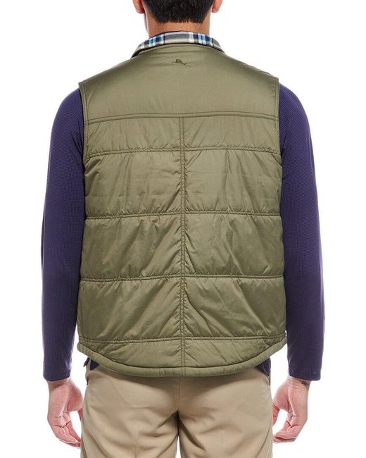 Tommy Bahama Blue Oak Harbor Reversible Vest for men