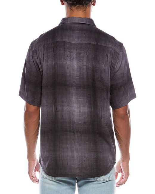 Tommy Bahama Gray Madera Ombre Shirt for men