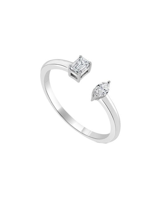 Sabrina Designs White 14k 0.22 Ct. Tw. Diamond Ring