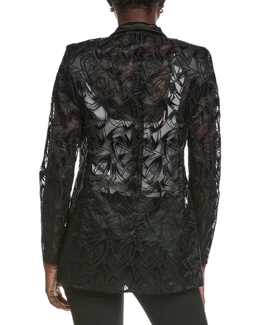 Akris Black Amedea Silk Jacket