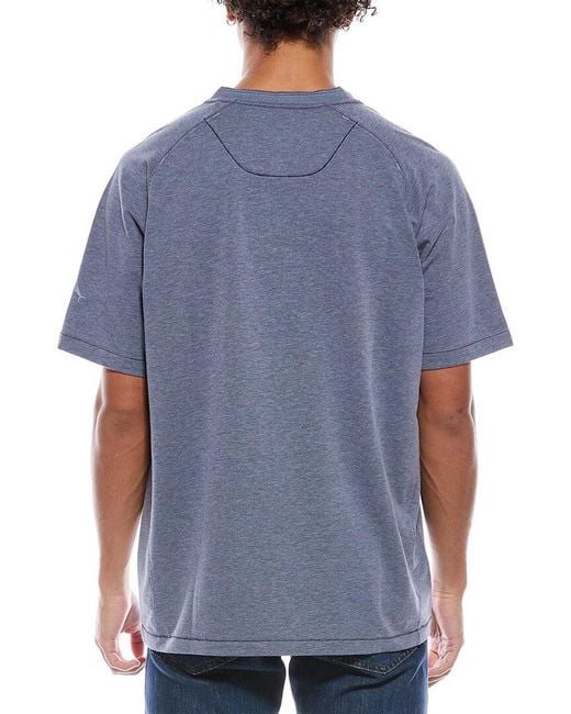 Tommy Bahama Blue Alki Point Henley for men
