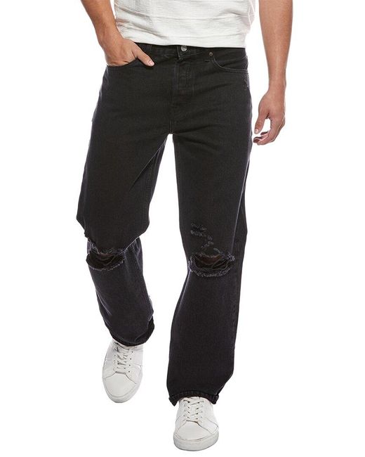 FRAME Black Frame Rewind Relaxed Jean for men