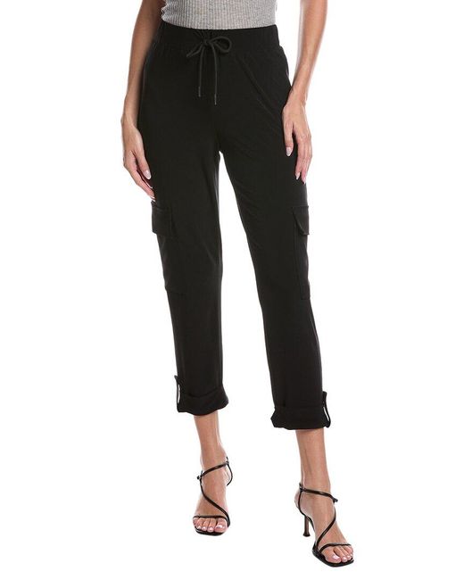 Joseph Ribkoff Black Cargo Trouser