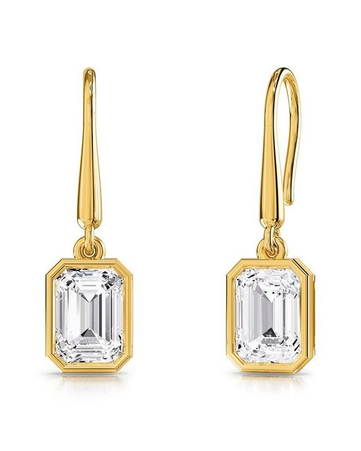 Lab Grown Diamonds Metallic 14K 2.29 Ct. Tw. Lab-Grown Diamond Dangle Earrings