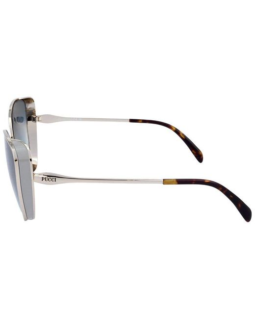 Emilio Pucci Blue 61Mm Sunglasses