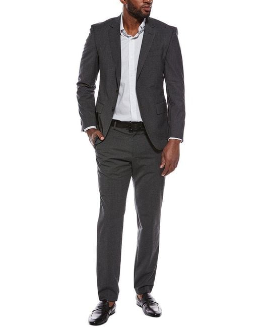 Boss Black 2Pc Huge Wool-Blend Suit for men