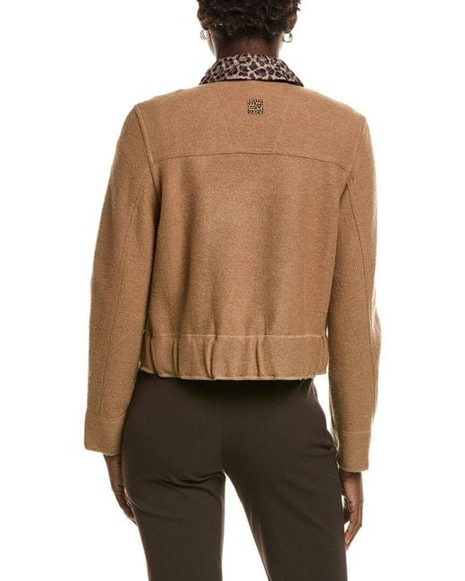 Marc Cain Brown Wool Jacket
