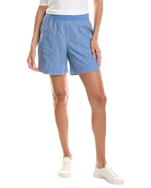 XCVI Blue Louisa Short