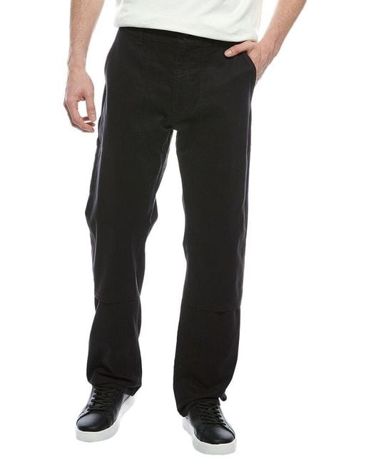 Rag & Bone Black Fit 4 Corduroy Carpenter Pant for men