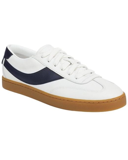 Vince White Korrin-B Leather Sneaker