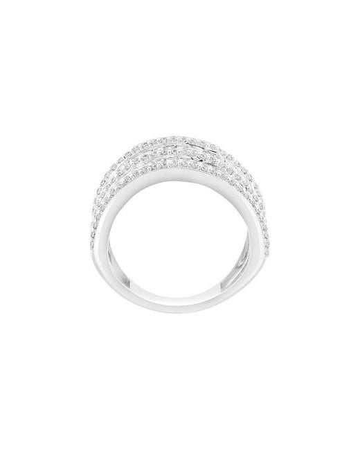 Effy Fine Jewelry White 14K 2.45 Ct. Tw. Lab-Grown Diamond Ring