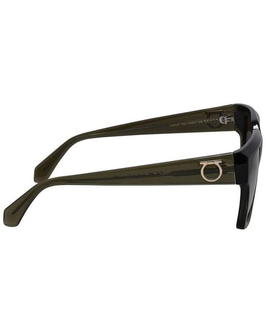 Ferragamo Green Sf 2014S 54Mm Sunglasses
