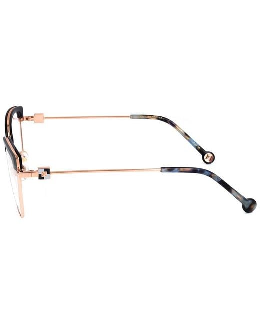 Carolina Herrera Metallic 53Mm Optical Frames