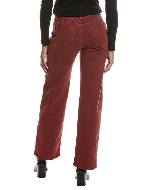 Madewell The Perfect Vintage Deep Redwood Wide Leg Jean