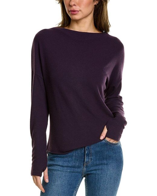 Michael Stars Allie Top in Blue Lyst UK