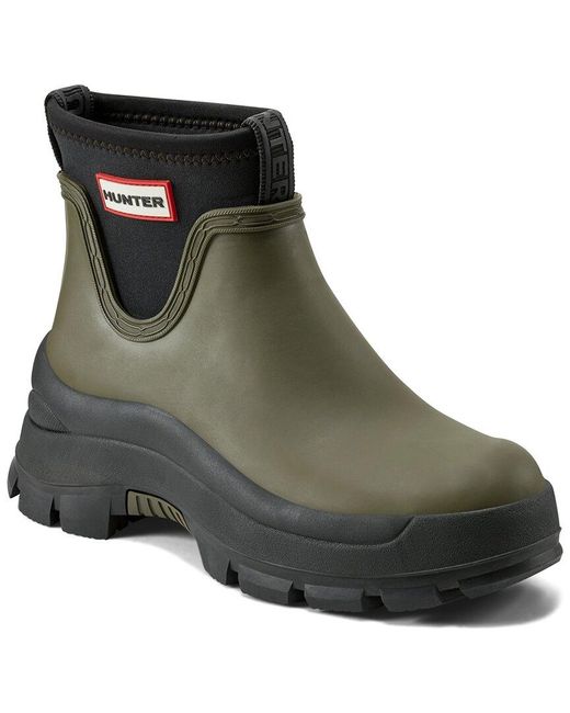 Hunter Black Eloise Rubber Boot