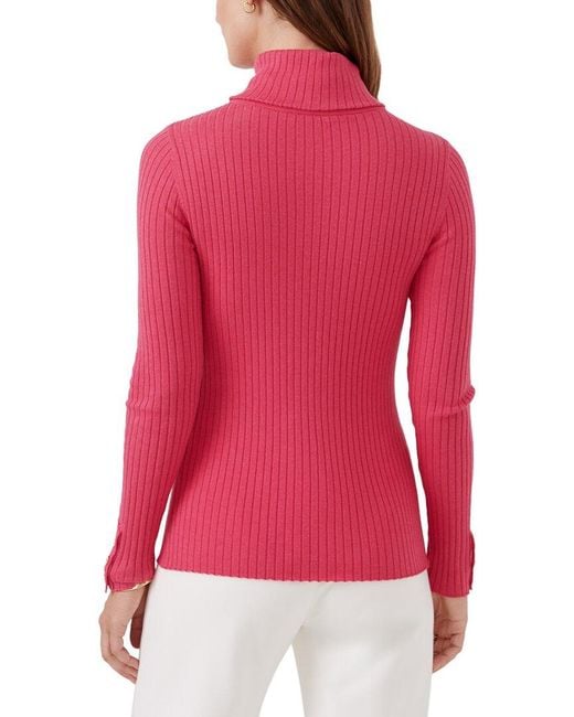 J.McLaughlin Red Arlette Sweater