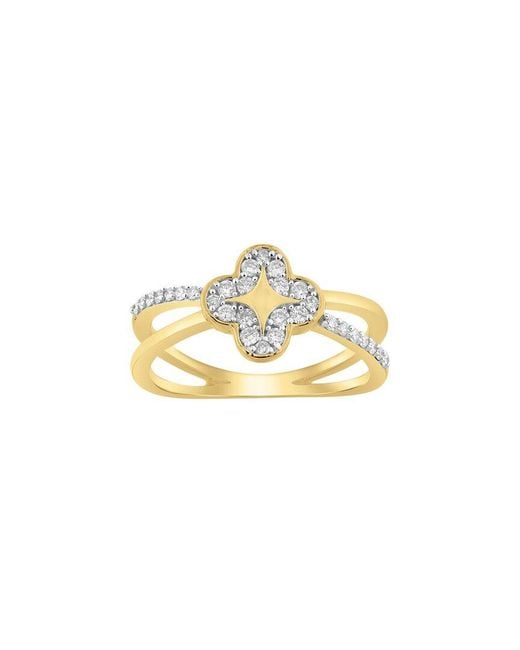 Ethos Creations Metallic Brilliant Bloom 14K 0.25 Ct. Tw. Lab-Grown Diamond Ring