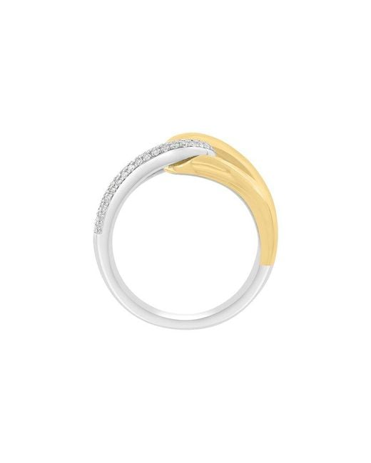 Effy Fine Jewelry Metallic Over 0.37 Ct. Tw. Diamond Ring
