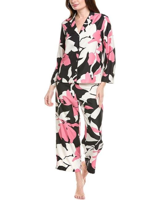 Natori White 2Pc Niwashi Pajama Set