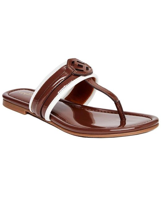 J.McLaughlin Brown Nixi Leather Sandal