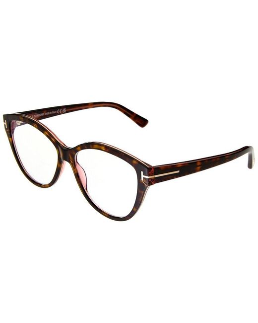 Tom Ford Brown Ft5954-B 54Mm Optical Frames