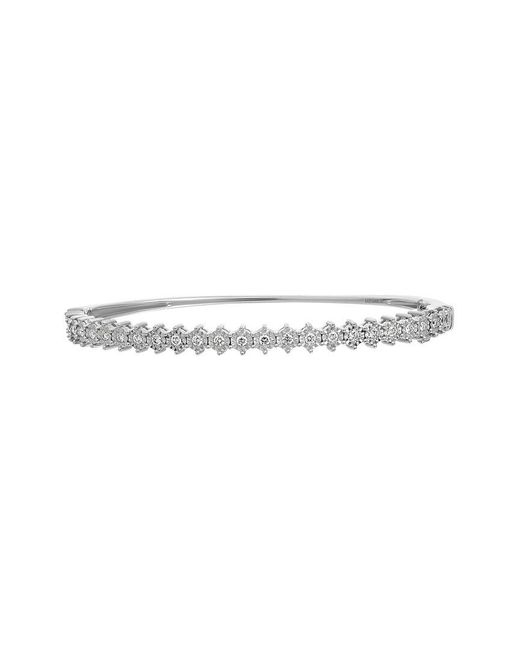 Bony Levy White 18k 0.51 Ct. Tw. Diamond Bangle Bracelet