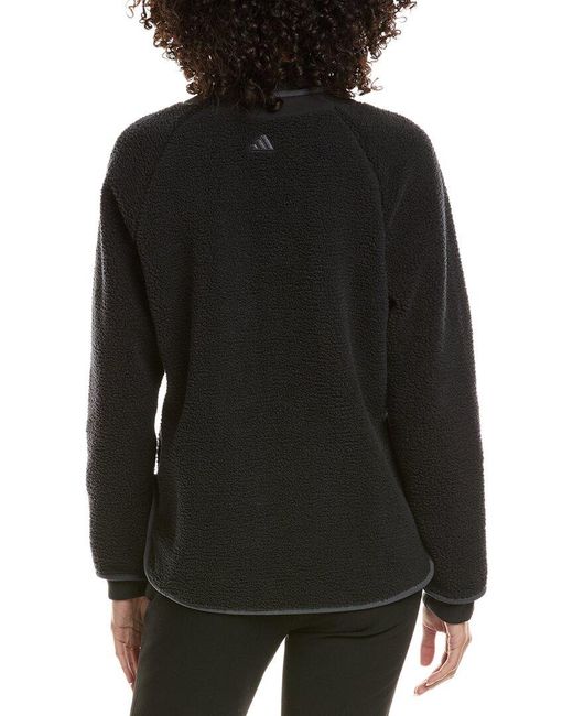 Adidas Black Go-To Fleece Jacket