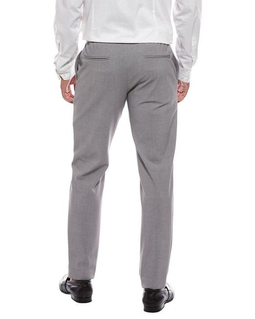 Theory Gray Mayer Wool-Blend Pant for men