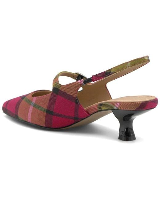 Adrienne Vittadini Pink Scooter Pump